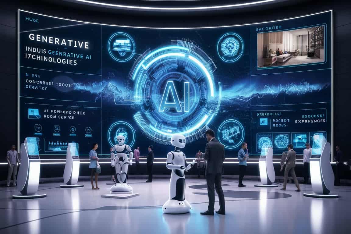 Generative AI (GenAI) significantly enhances security in the hospitality industry by supporting advanced and sophisticated protocols.