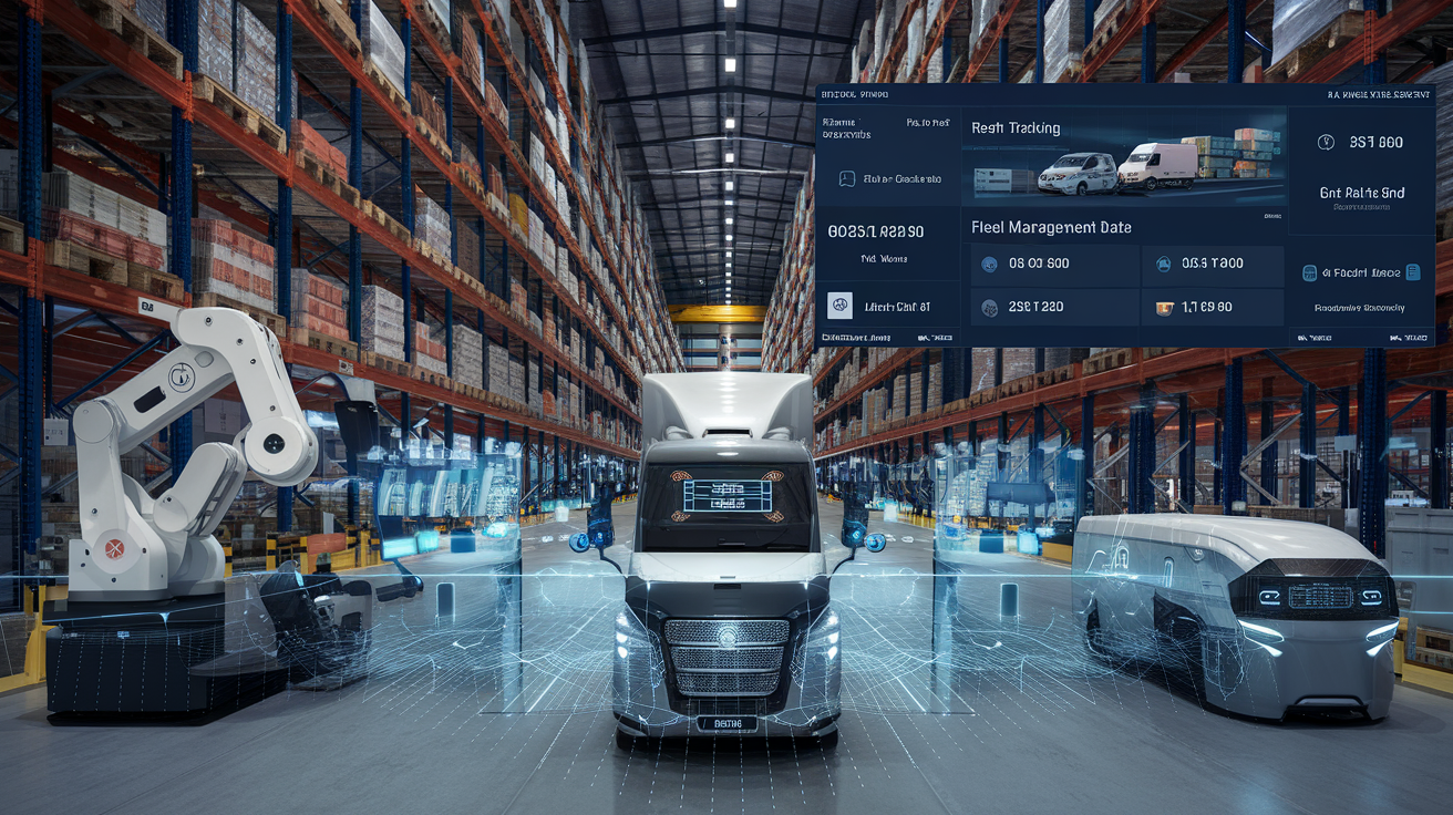 Revolutionizing Logistics with IoT: Tracking, Fleet Management, and Automation